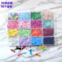 50 pack pet BB clip 3cm color dog hairclip Teddy VIP cute candy color hair accessories cat floral headdress