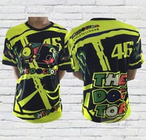  New summer motorcycle racing riding short T-shirt short-sleeved quick-drying breathable printing fashion sports T-shirt