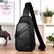 2022 new chest bag mens leather mens bag with single shoulder skewed satchel bag for mens bag Backpack Brands Tidal pockets