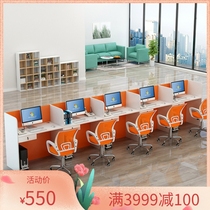 Office furniture e-commerce electric sales small card real estate sales office seat combination simple single table chair