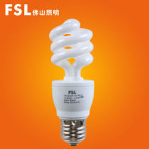 Foshan semi-snail energy-saving lamp E27 screw three basic color T3 spiral white light yellow light 5W8W11W13W18W23W35W