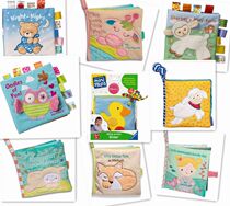 Good quality foreign trade cloth book big brand baby toys unified sense enlightenment training early education toys