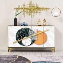 Postmodern entrance shoe cabinet living room partition cabinet light luxury porch entrance cabinet entrance hall decoration cabinet rear American wine cabinet