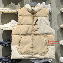 Li Ning Down Vest 2021 Winter Mens BADFIVE Basketball Anti-Wu Stand Collar Vest Jacket AMRR011
