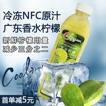 Frozen Guangdong perfume lemon juice NFC raw juice thick paste bitter melon green forgive green milk tea shop special raw materials