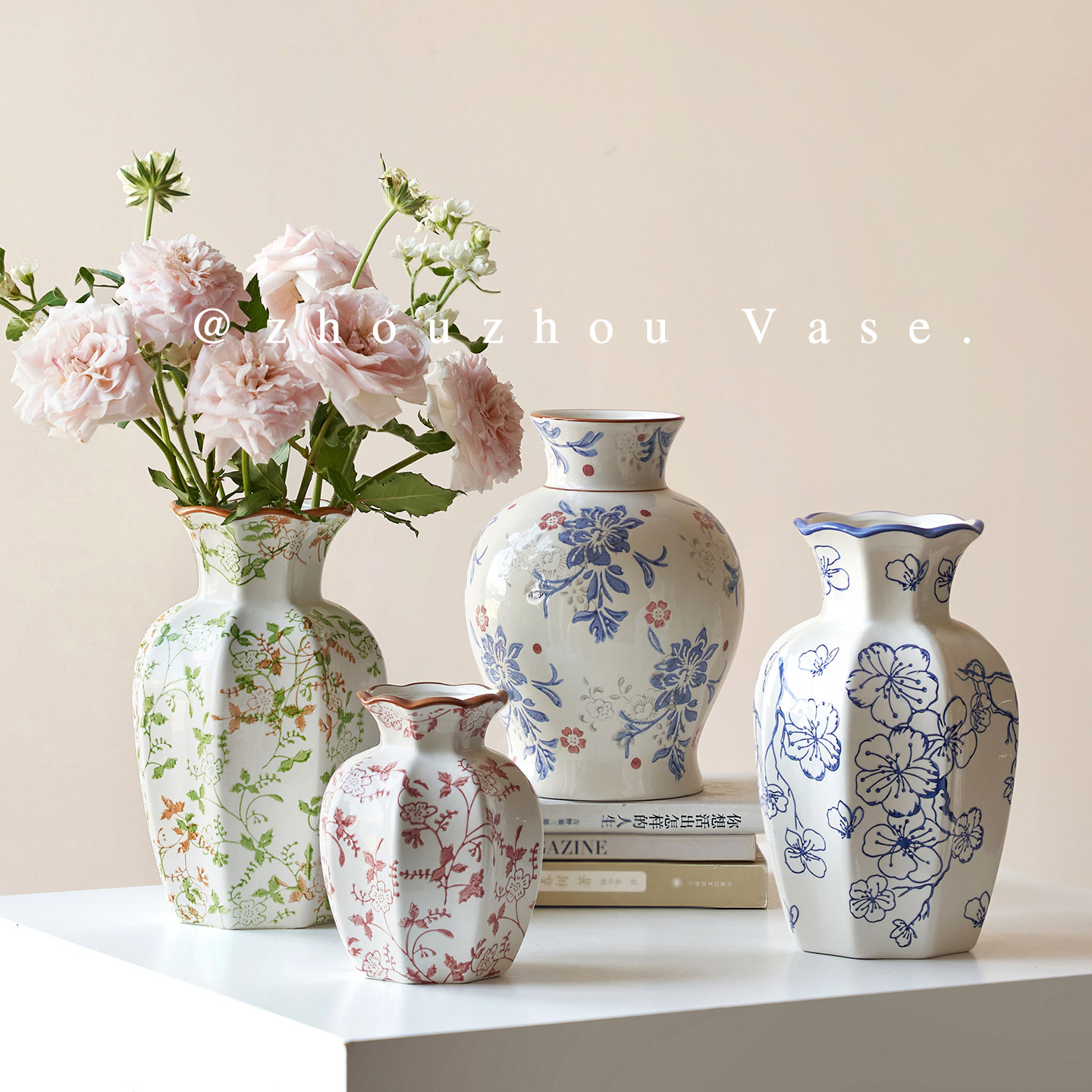 青花瓷花瓶-青花瓷花瓶促销价格、青花瓷花瓶品牌- 淘宝