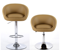 Bar chair Bar chair European household high-legged swivel chair High-low lifting rotating single sofa Computer chair Simple