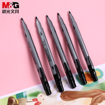 Chenguang art hook line pen childrens painting black water-based stroke small double-headed marker pen thin-headed student hand-painted professional hook line stroke painting line pen hook edge special oily thick primary school students