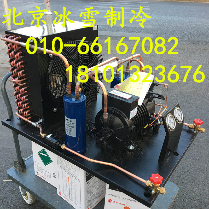 Central air-conditioning refrigerant recovery filler Air-conditioning compressor refrigerant recovery snow type filling recovery machine 3 5HP