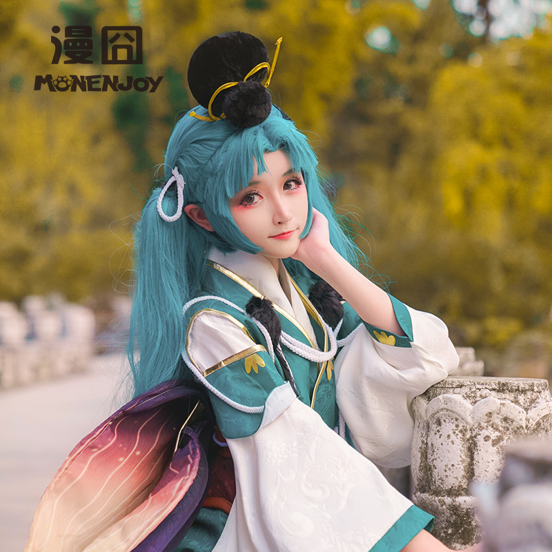 VOCALOID Zhiyu Moke Cosplay wigs bhiner cosplay costume