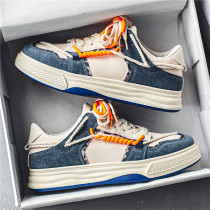 Official website An pedal shoes mens 2023 new summer breathable all-match thick-soled canvas shoes niche original increased casual