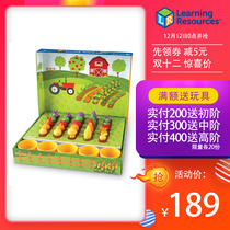 Learning Resources vegetable farm baby early education cognitive color kindergarten teaching aids
