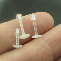 10 piercing accessories acrylic invisible lip nail nail nail earnail nail anti - allergic pop UV rod