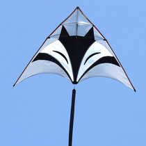 Wind chaser silver Fox kite 544 soft umbrella cloth Breeze easy to fly large adult special high-grade professional carbon rod