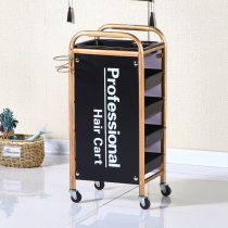 Hair salon hairdressing tool car barber shop ironing special small bar car beauty trolley multifunctional storage rack