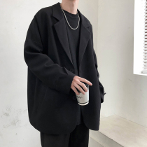 ins handsome suit mens port style casual mens small suit Korean trend handsome coat fried street spring and autumn clothes