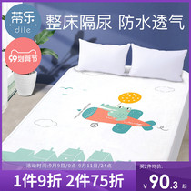 Diaphragm in summer waterproof washable 1 8m bed Queen baby child breathable summer mattress large size bed sheets washed