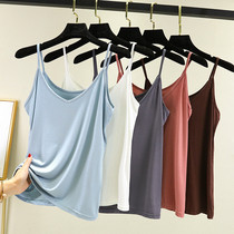  Modal sling womens sleeveless V-neck spring and summer wear thin bottoming shirt large size thin top vest