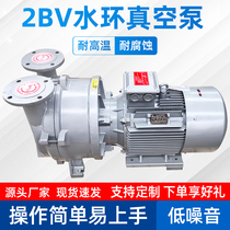 Water ring vacuum pump Industrial 2BV high vacuum water circulation vacuum pump compressor high temperature resistance and corrosion resistance
