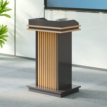 The podium speaking welcome reception desk table podium training was conducted in chaired desk shopping guide