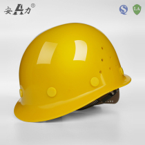 Safety helmet construction thickened leadership electrician power National standard high-strength breathable helmet construction project printing