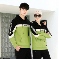 361 spring and autumn sports suit unisex vests couple suit jordano hooded casual men's coat