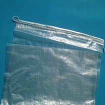 Plastic transparent woven bag Wholesale serpent leather bag Sub-loaded corn waterproof Potato White Ultra Large pure New