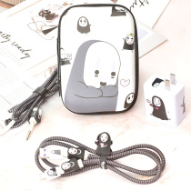 Applicable millet 12 12X red rice K40 game version data line protective sleeve K50 K40S winding rope cute