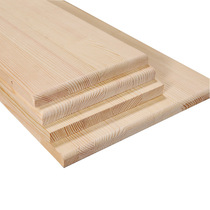 Customized solid wood one-character partition wall shelf Wall rectangular wall Wall wardrobe pine bookshelf desktop