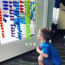 Baby play cross-border sticky music sucking childrens creativity make up silicone soft building blocks long-distance toy ins men and women