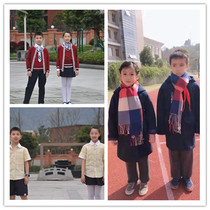 Chicheng four primary school uniforms in Tiantai County Zhejiang Province