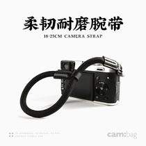 cam-bag camera wrist strap SLR hand rope sports non-slip wrist lanyard Leica Fuji literary solid color