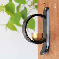 Yi Xi No 22 Good News-Small Snail Japanese magnetic suction bell brass wind Bell snail Wind Bell