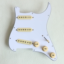 East Lilly Electric Guitar Pickup Strat assembly Guard plate Aluminium Nickel Cobalt 5 Number 3 Single Package Connection Line