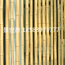 Home stay decoration anticorrosive bamboo pole decoration bamboo ceiling partition fence bamboo grape trellis thick bamboo pole flagpole