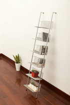 Three-layer six-layer CD disc rack European and American fashion metal grid creative home office storage and finishing