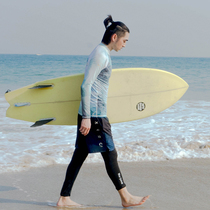 Nu-JuneX whitetip shark 2 0 couple swimsuit men and women split surf suit long sleeve diving suit jellyfish dress snorkeling