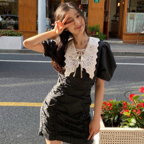 2022 Summer New products Fashion swarm with legs long and small scents with dress casual little sub A-word short dress