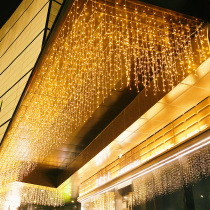Led festoon lamp string light Full Star lights Outdoor Waterproof Curtains Light Ice Strip Lamp Waterfall Lantern Decoration Hanging Lamp