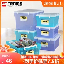 Tianma Co. Ltd. card storage box plastic transparent finishing box car trunk debris moving storage box
