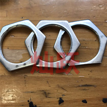 Galvanized pipe lock female and cap water-bearing galvanized pipe lock nut hexagon DN32