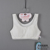 Xinfu Zhongdong Girl Junior High School High School Student Girl Development Period Cotton Soft Skin Elasticity Comfortable Small Vest Bra