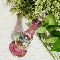 Egyptian folk craft hand-blown style Egyptian fragrance bottle (medium 18cm)