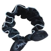 Hair band Hair band New texture wash band womens satin hair band mask Ice silk bow Korean makeup