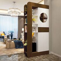 Door entrance cabinet Modern simple wine cabinet Living room double-sided partition cabinet Screen room decoration cabinet Shoe cabinet shelf