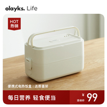 olayks export original electric lunch box office workers double-layer plug electric heating insulation lunch box mini 1-2-3 people