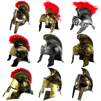 Ancient Roman warrior props medieval helmet plastic weapon props Greek PU sword dagger shield knife