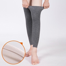 Knee with velvet women long leg protection knee warm winter leg protection artifact male old cold leg middle-aged calf