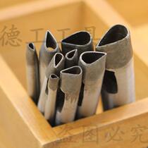 Punch Manual DIY belt Leather punch Pig gall flower water drop flower punch Punch Shaped punch