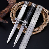 Chinese famous knife tritium gas knife portable anti-body defense folding knife saber folding knife special force knife outdoor knife